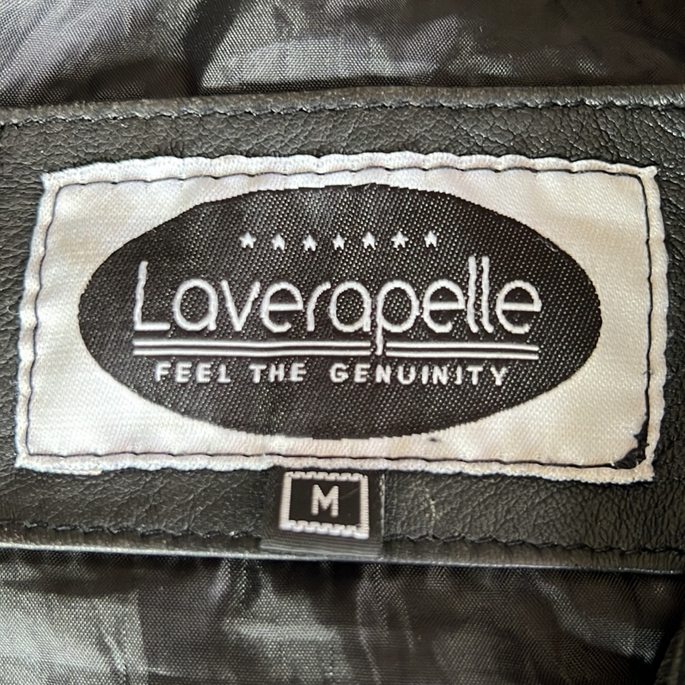 Laverapelle Men’s Lambskin Leather Jacket Size Medium - Picture 5 of 10